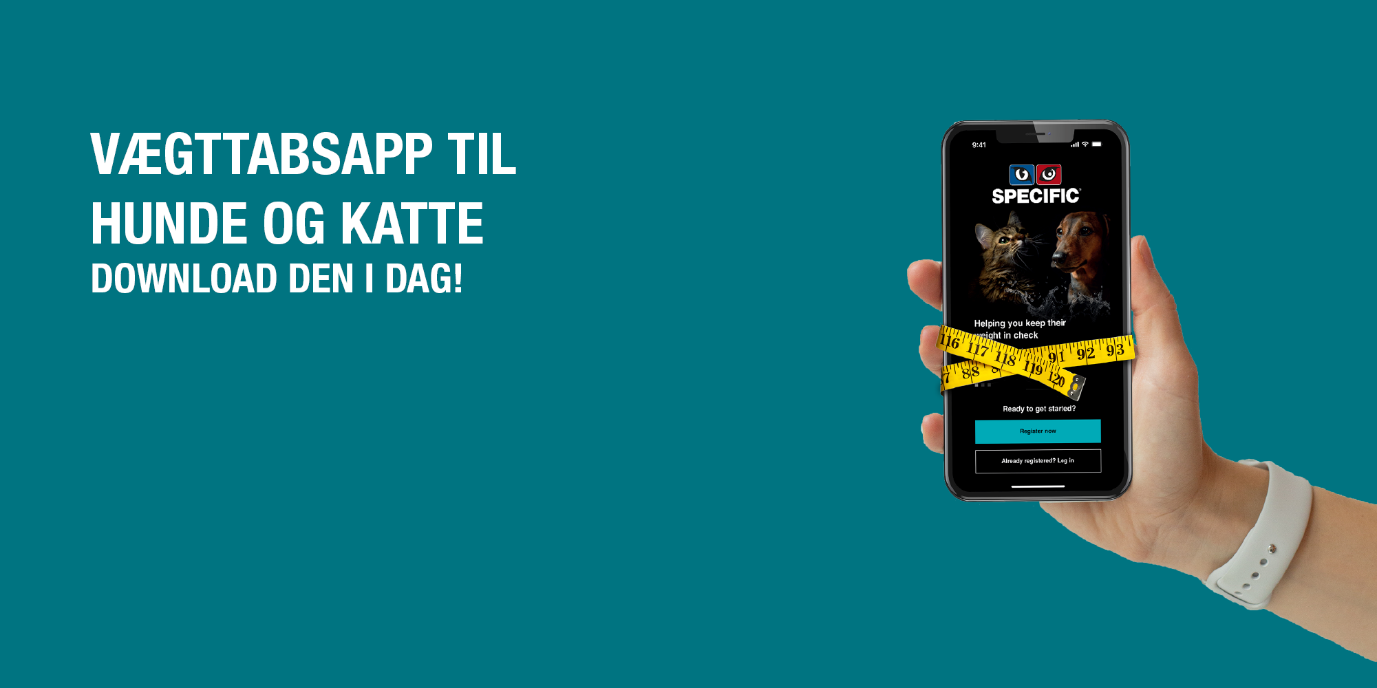 SPECIFIC Weight Management App Dechra Preview for dogs and cats